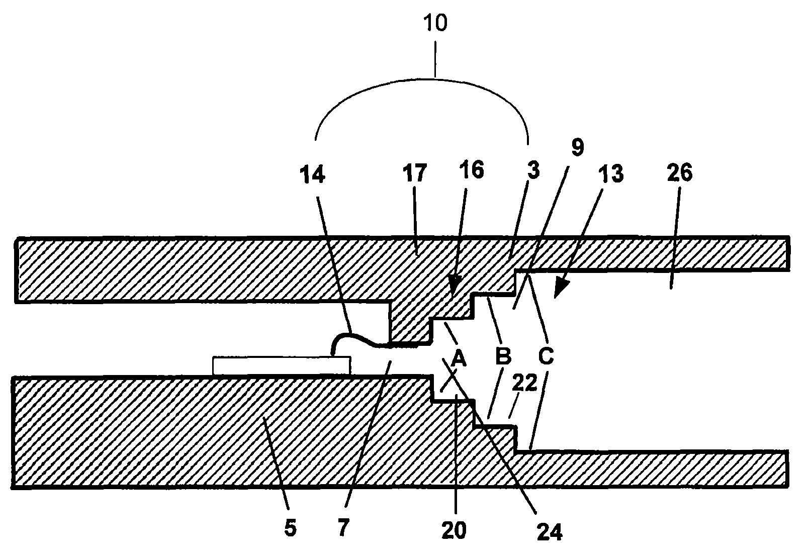 Low-loss interface