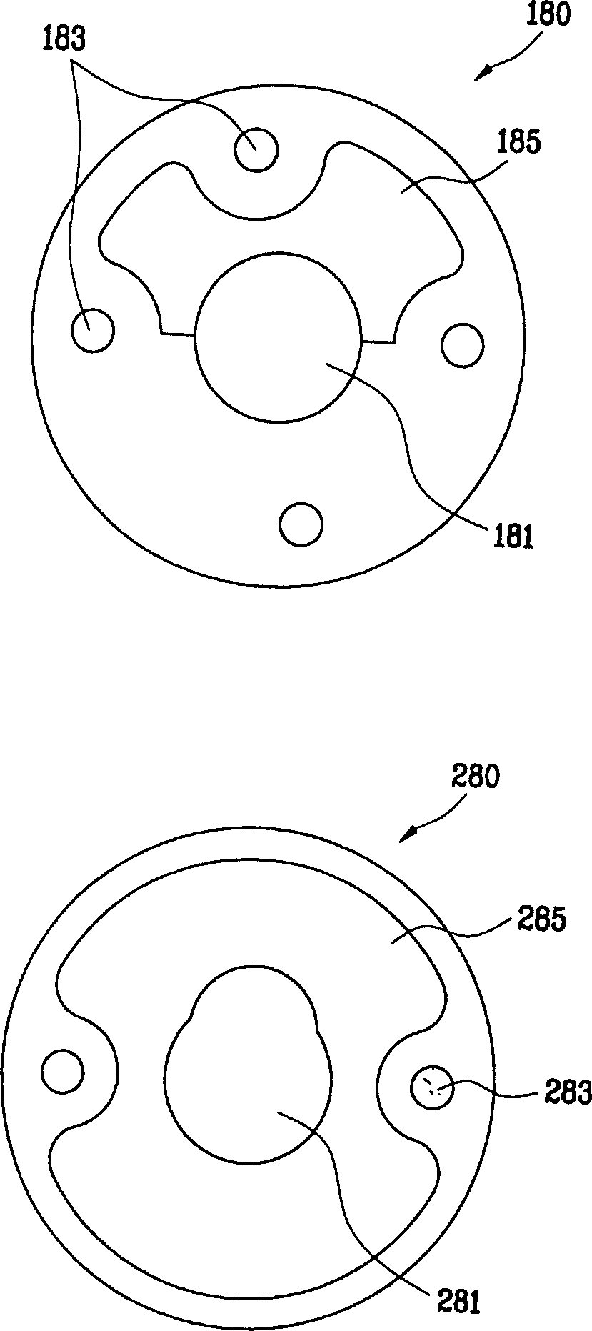 Silencer of rotary compressor