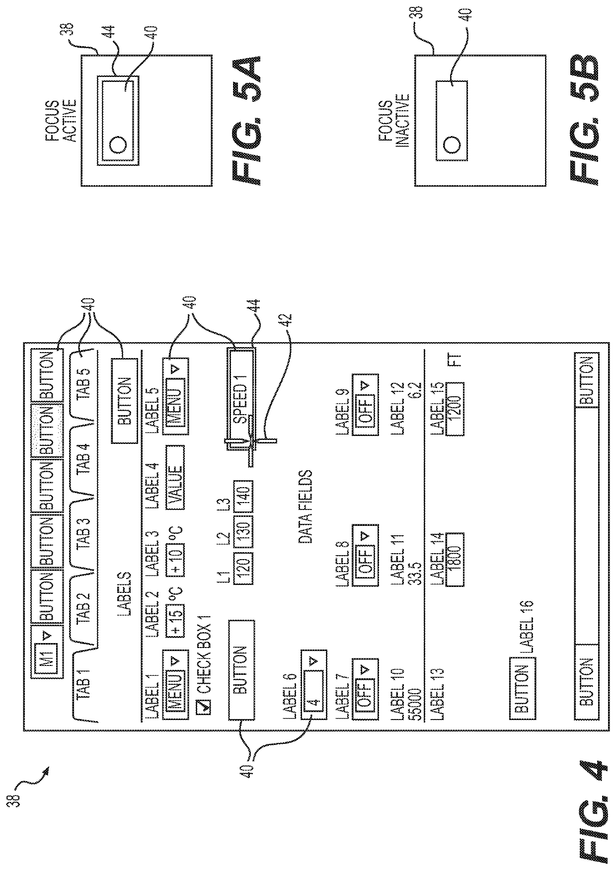 Cursor control for aircraft display device