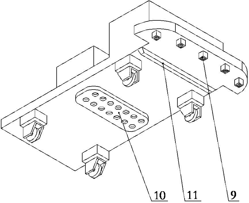 Laser cleaning device for marker line of sports field