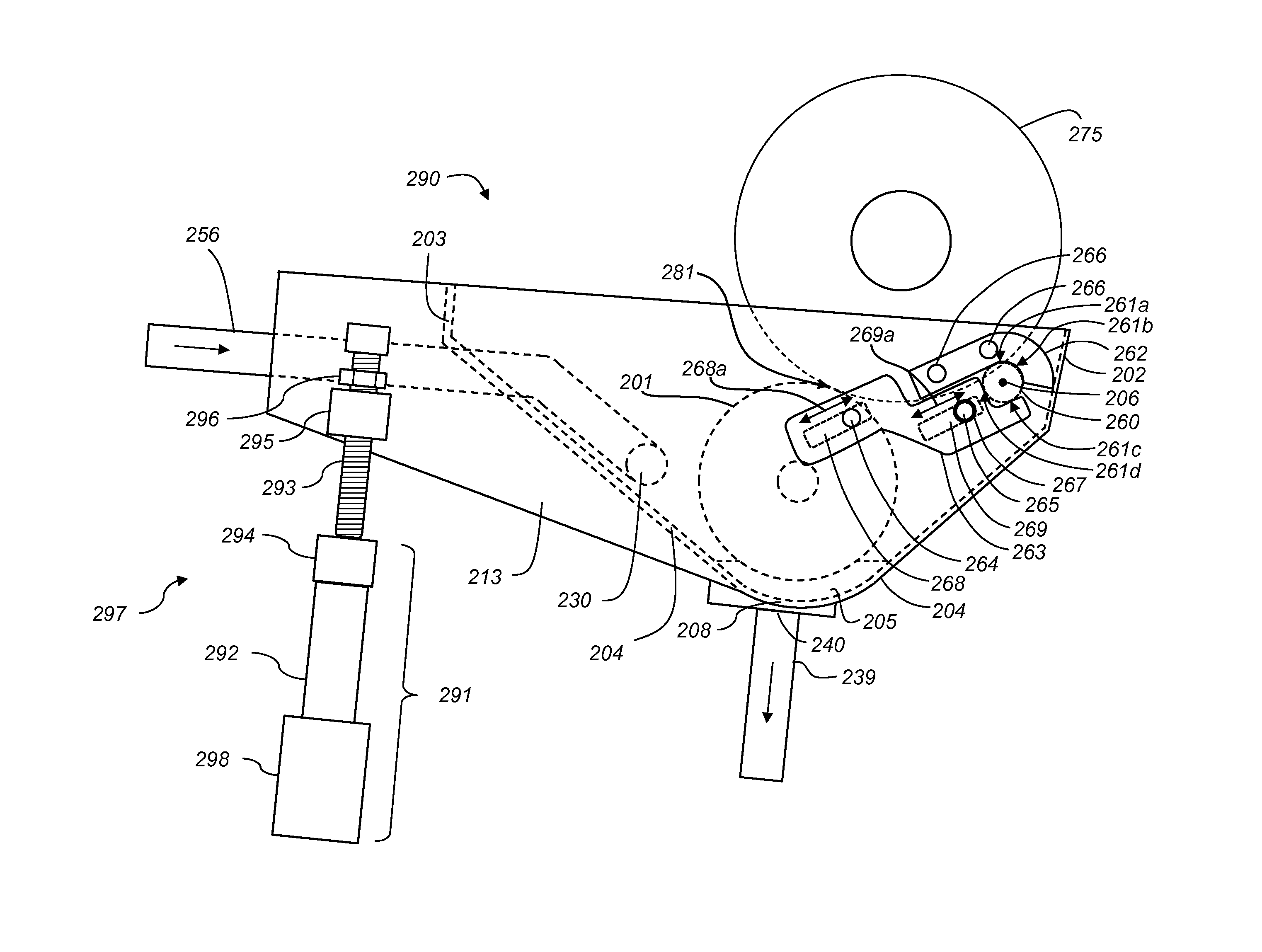 Roller contact adjustment for flexographic printing system