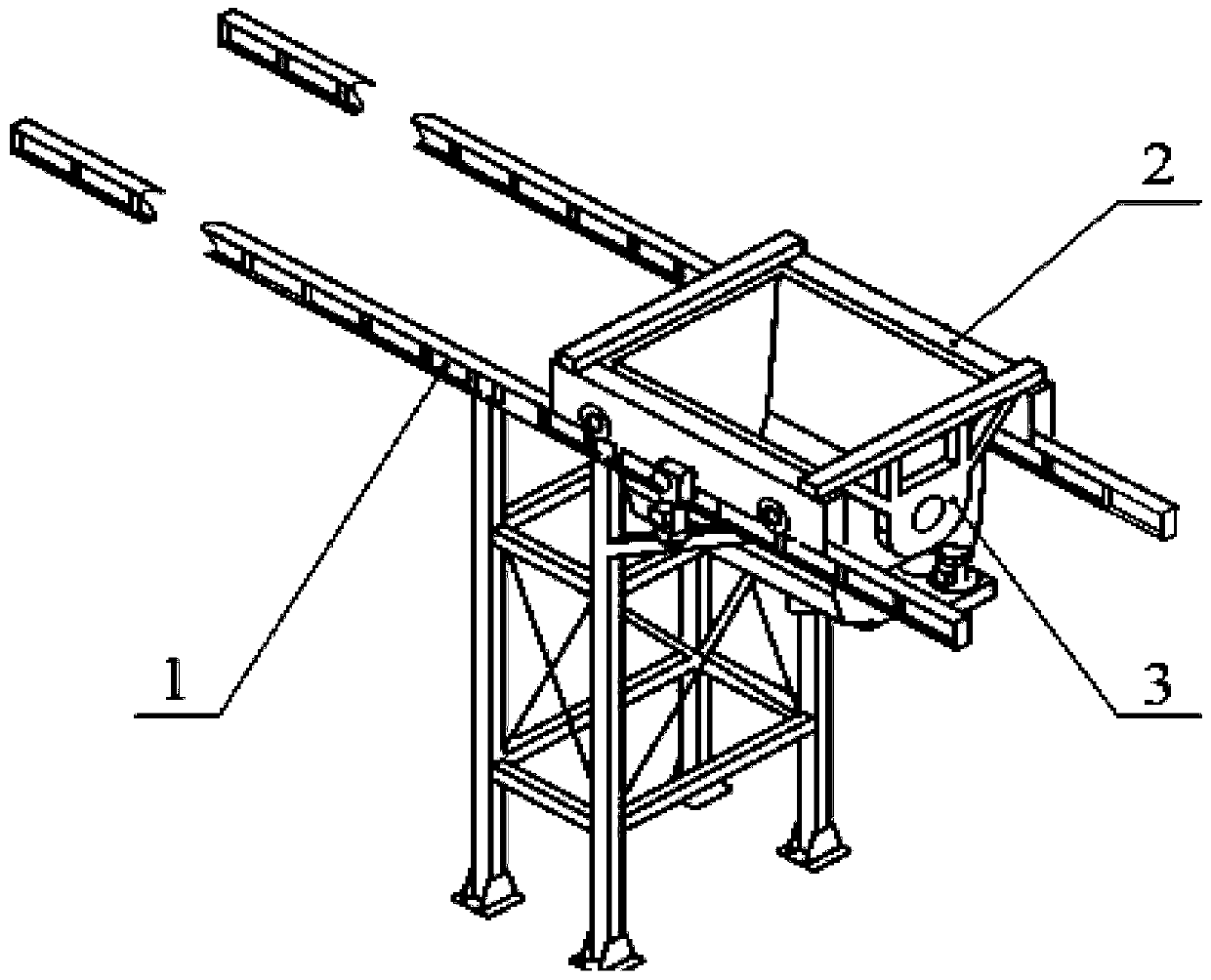 Concrete transportation device