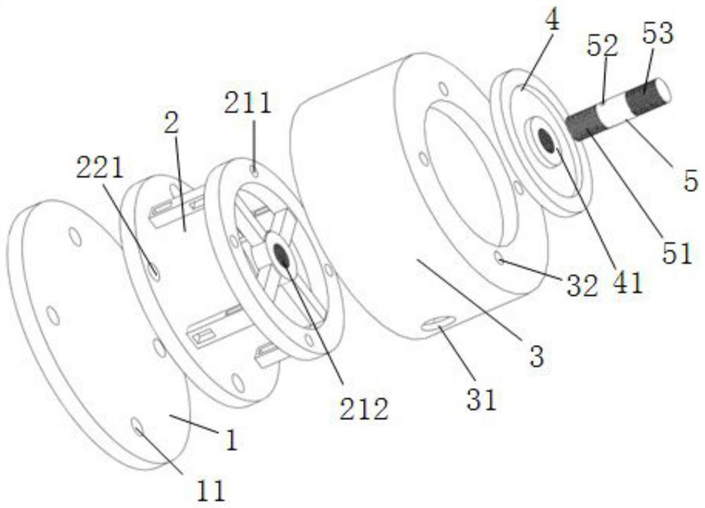 Low-coupling fiber grating three-dimensional force sensor