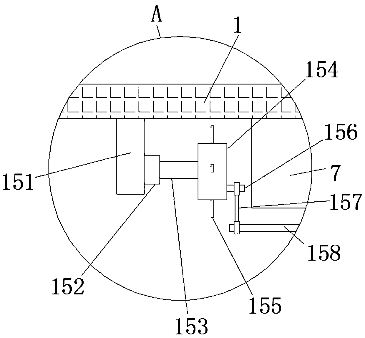 Novel diaphragm type water pump facilitating heat dissipation