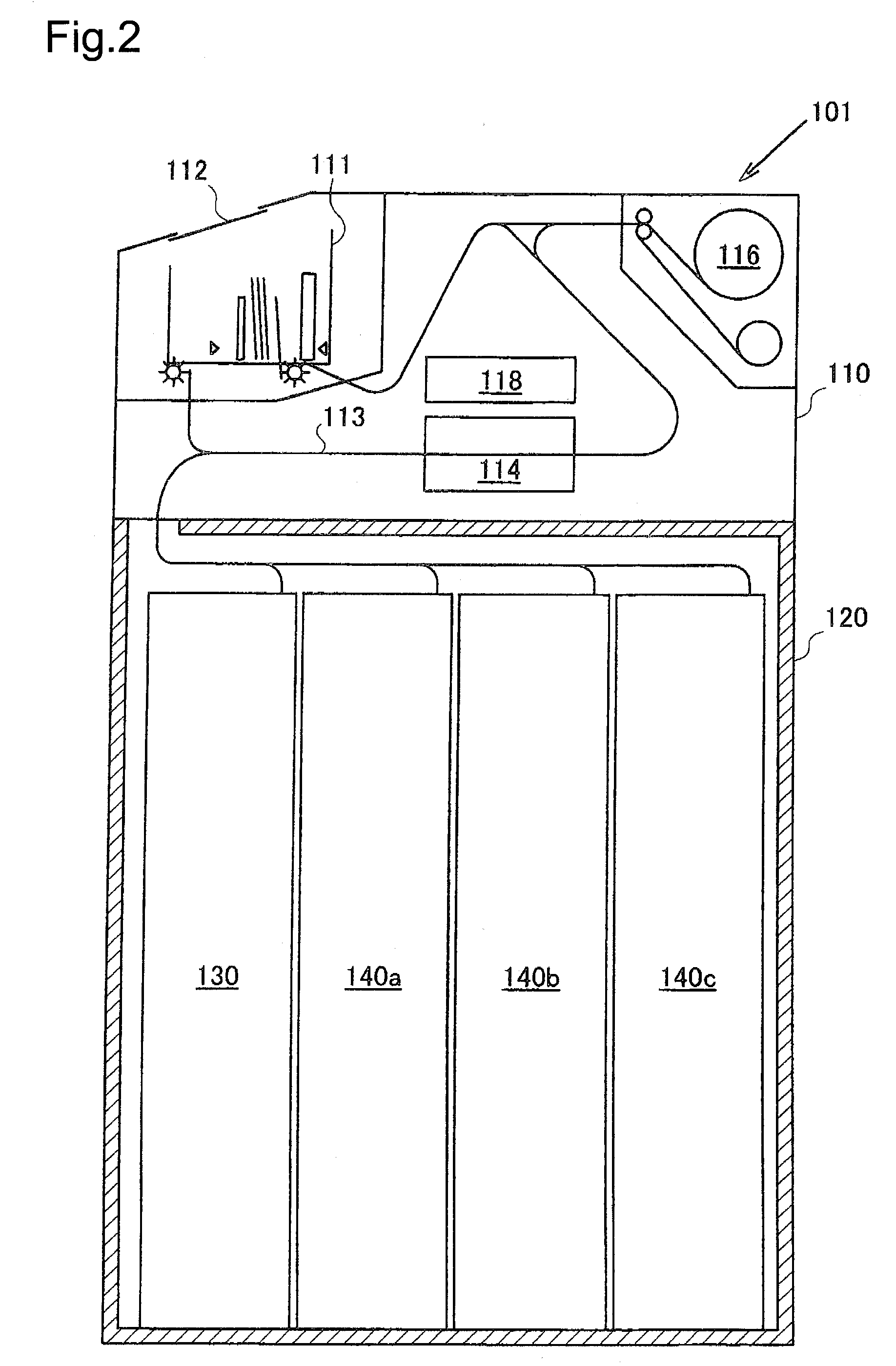 Paper sheet storing apparatus