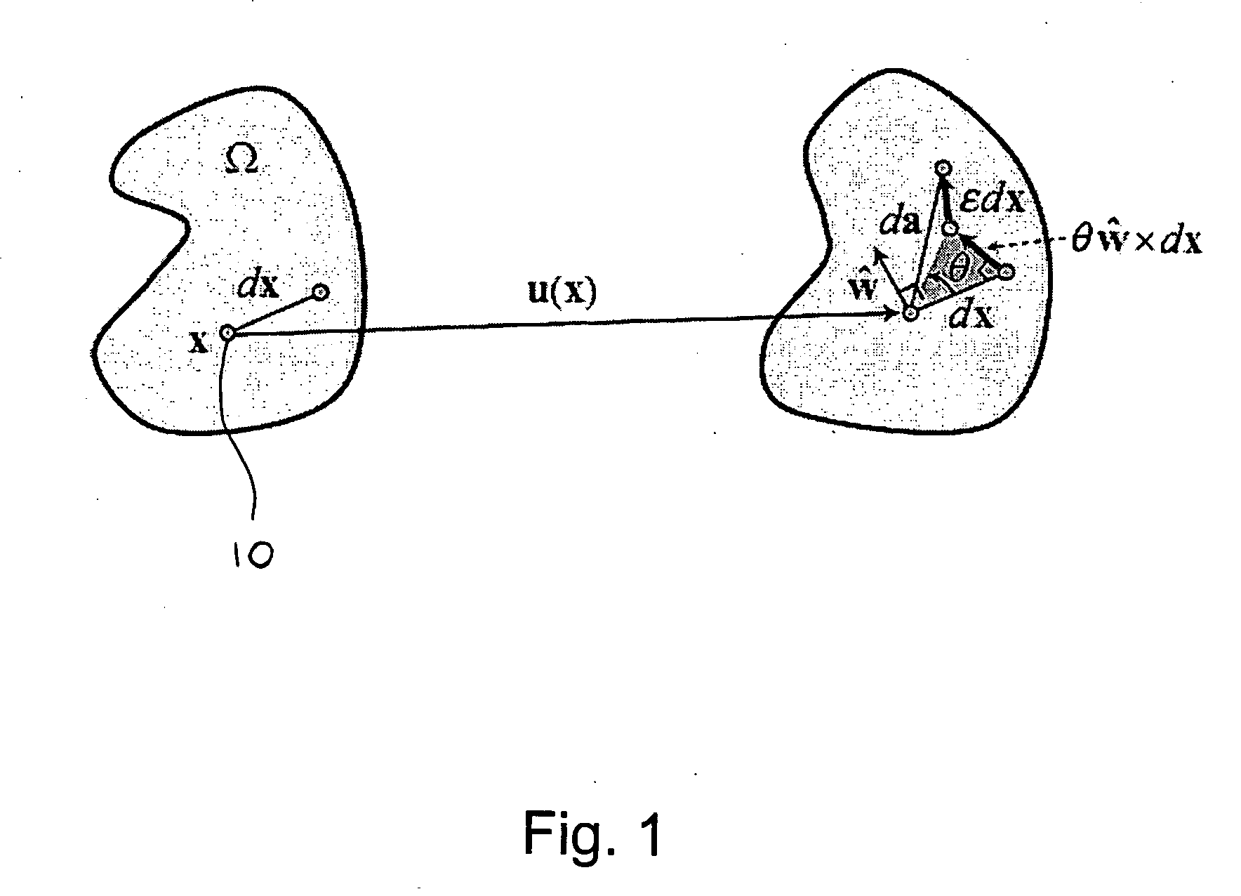 Method and system of real-time graphical simulation of large rotational deformation and manipulation using modal warping