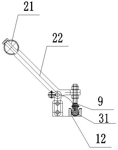 Directional explosion venting type mining diesel engine explosion-proof test bin