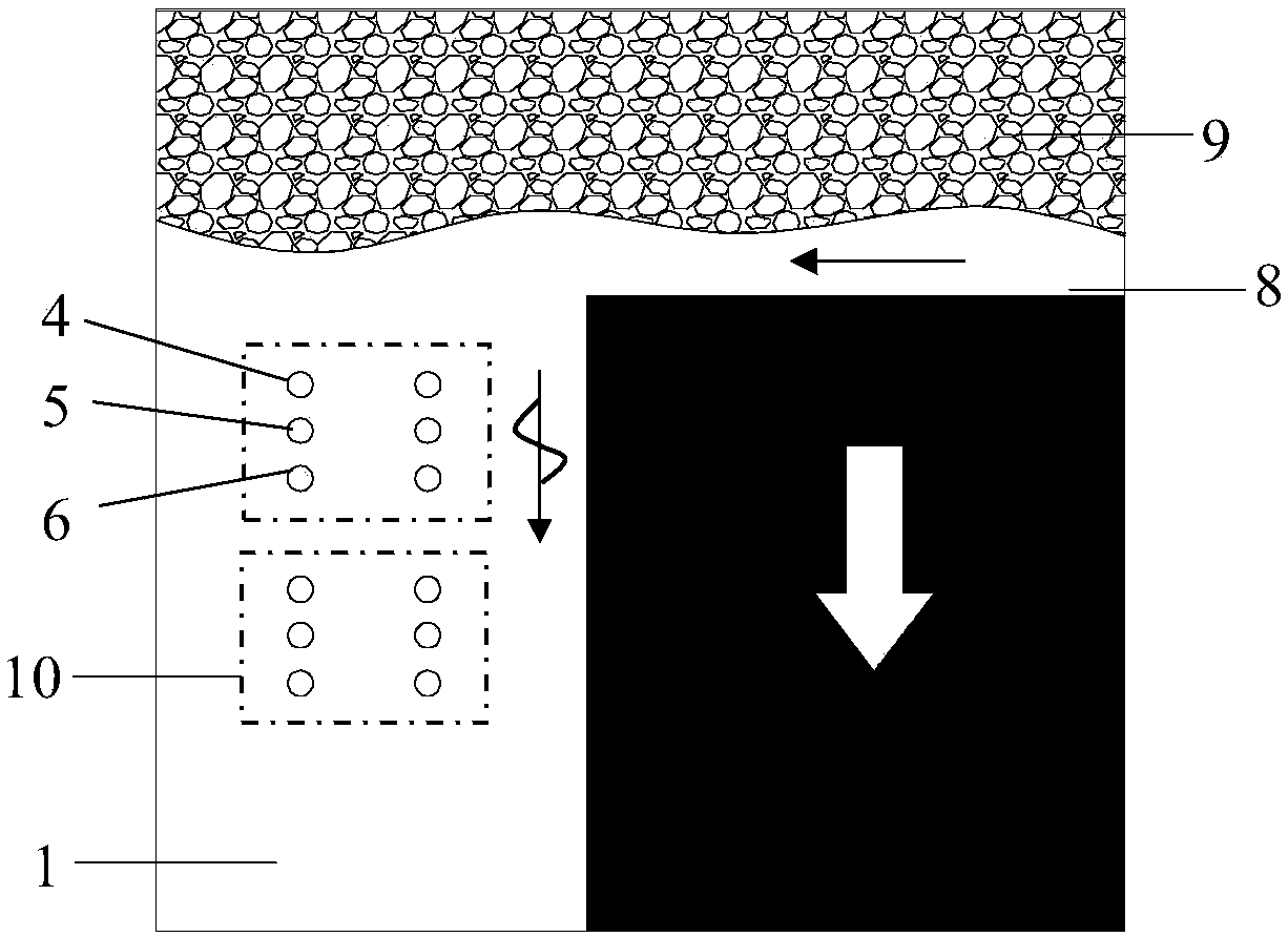 Space and time coordination control weakening method for hard coal seam roof