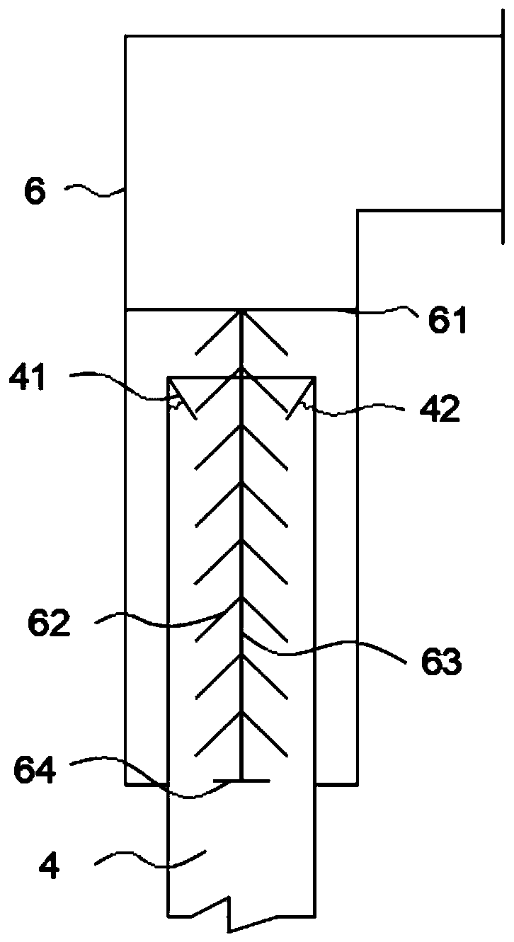 Axial flushing chemical pump with salt-resistant corrosion-resistant pump shaft