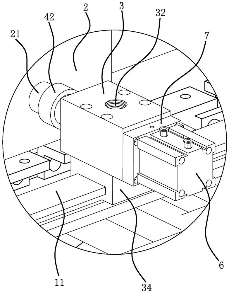 Air suction device of plastic vacuum forming machine