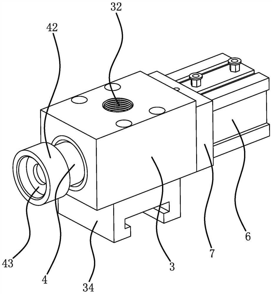 Air suction device of plastic vacuum forming machine