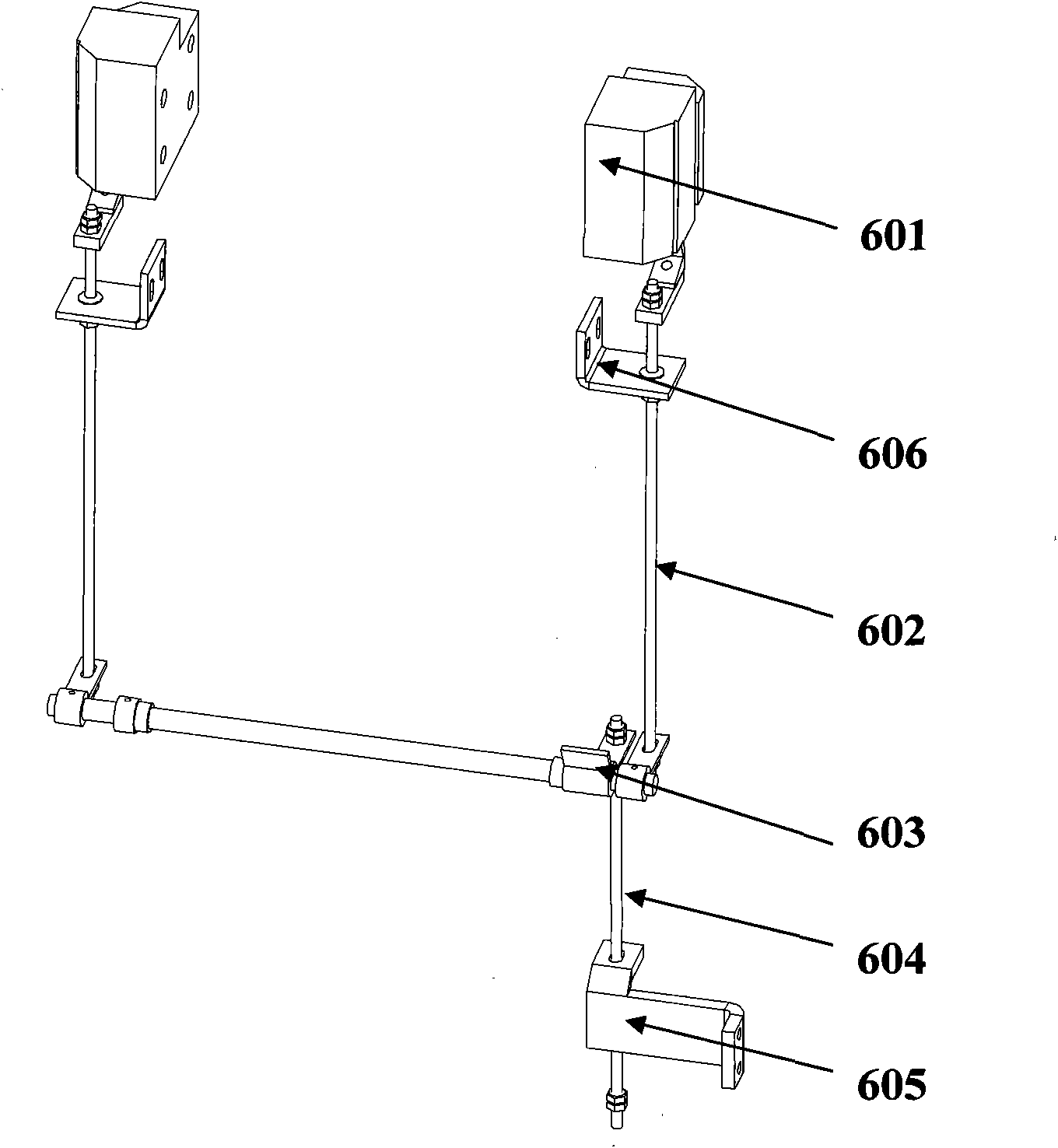 Compensating device for elevator