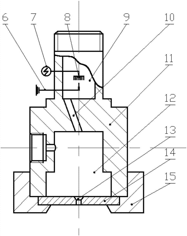 Gas liquid double-fluid electrostatic atomization device