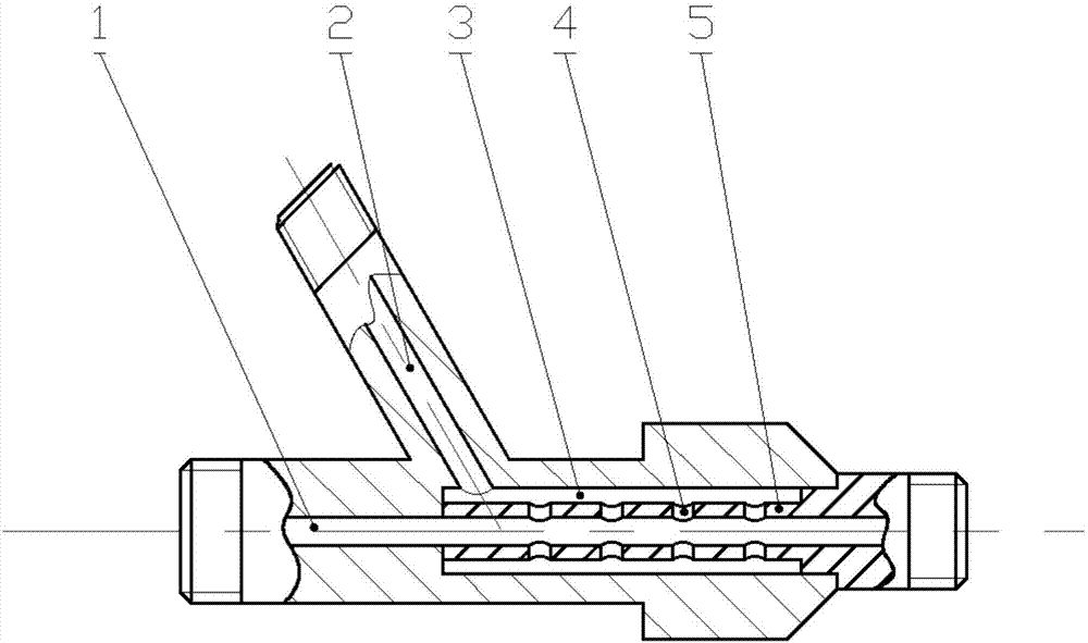 Gas liquid double-fluid electrostatic atomization device