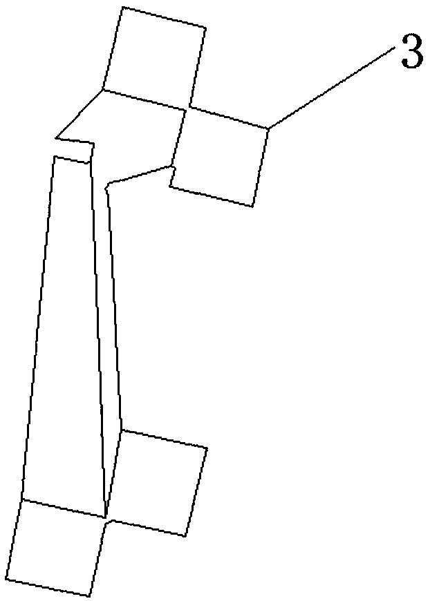 Large-rigidity anti-shaking structure provided with annular deformation compensation and suitable for low-temperature storage tank