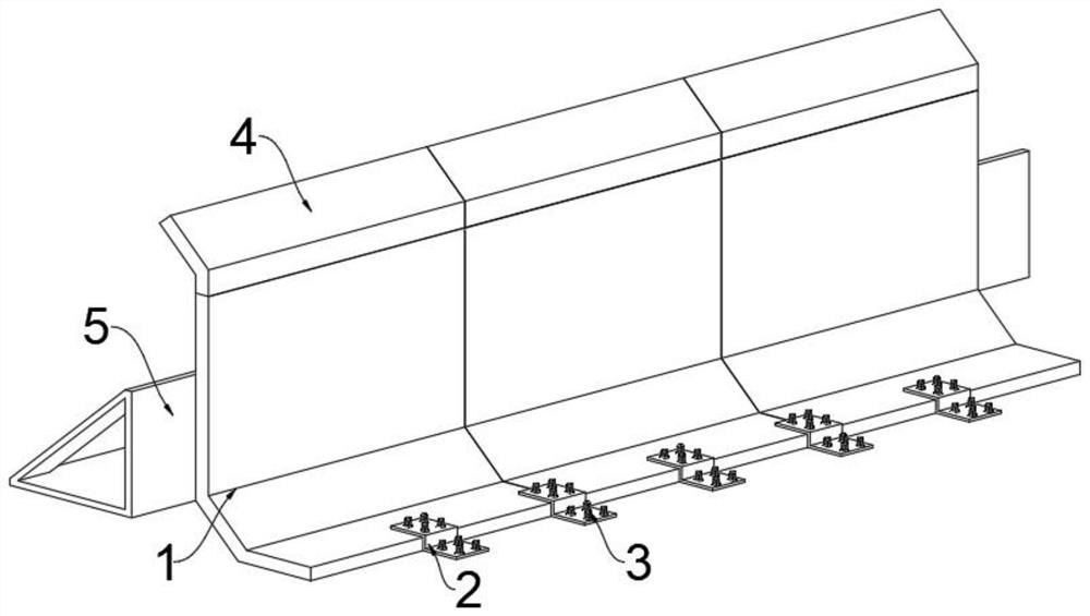 Protective device for reconstructed and extended side slope of expressway