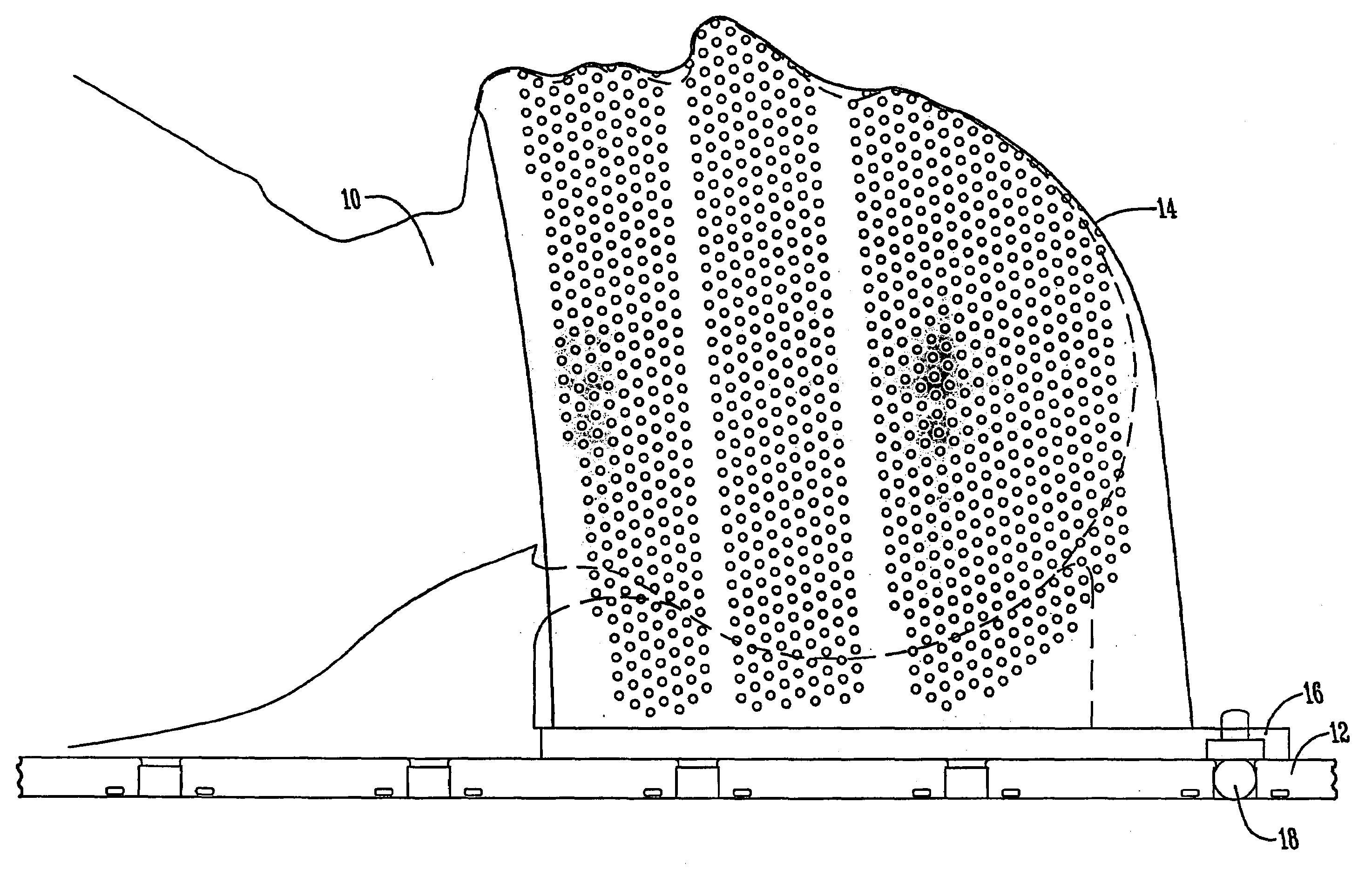 Reinforced thermoplastic patient restraints for radiation therapy