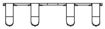 An encircling zinc alloy rib bone plate, processing method and flexible forming device