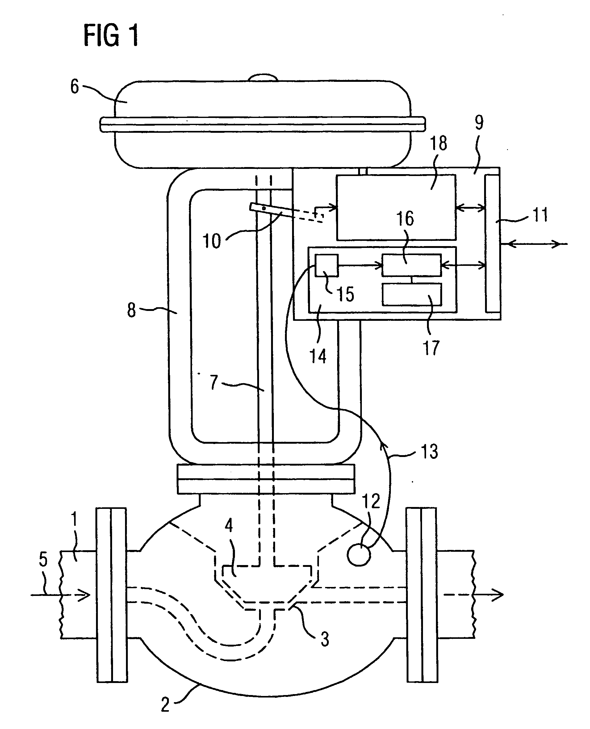 Diagnostic system and method for a valve