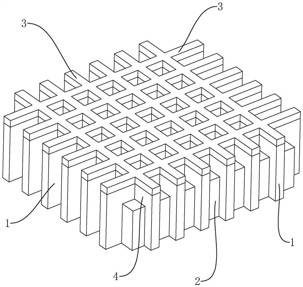 A three-dimensional structure composite metal lithium negative electrode and preparation method thereof