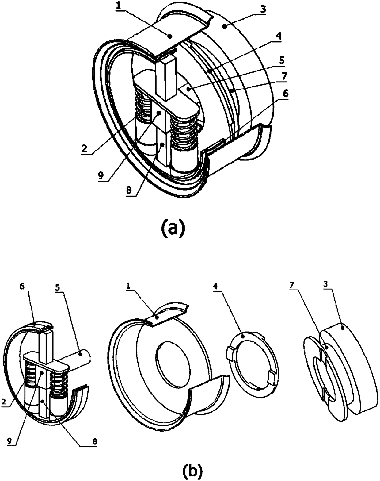 Electric wheel with built-in suspension and vehicle