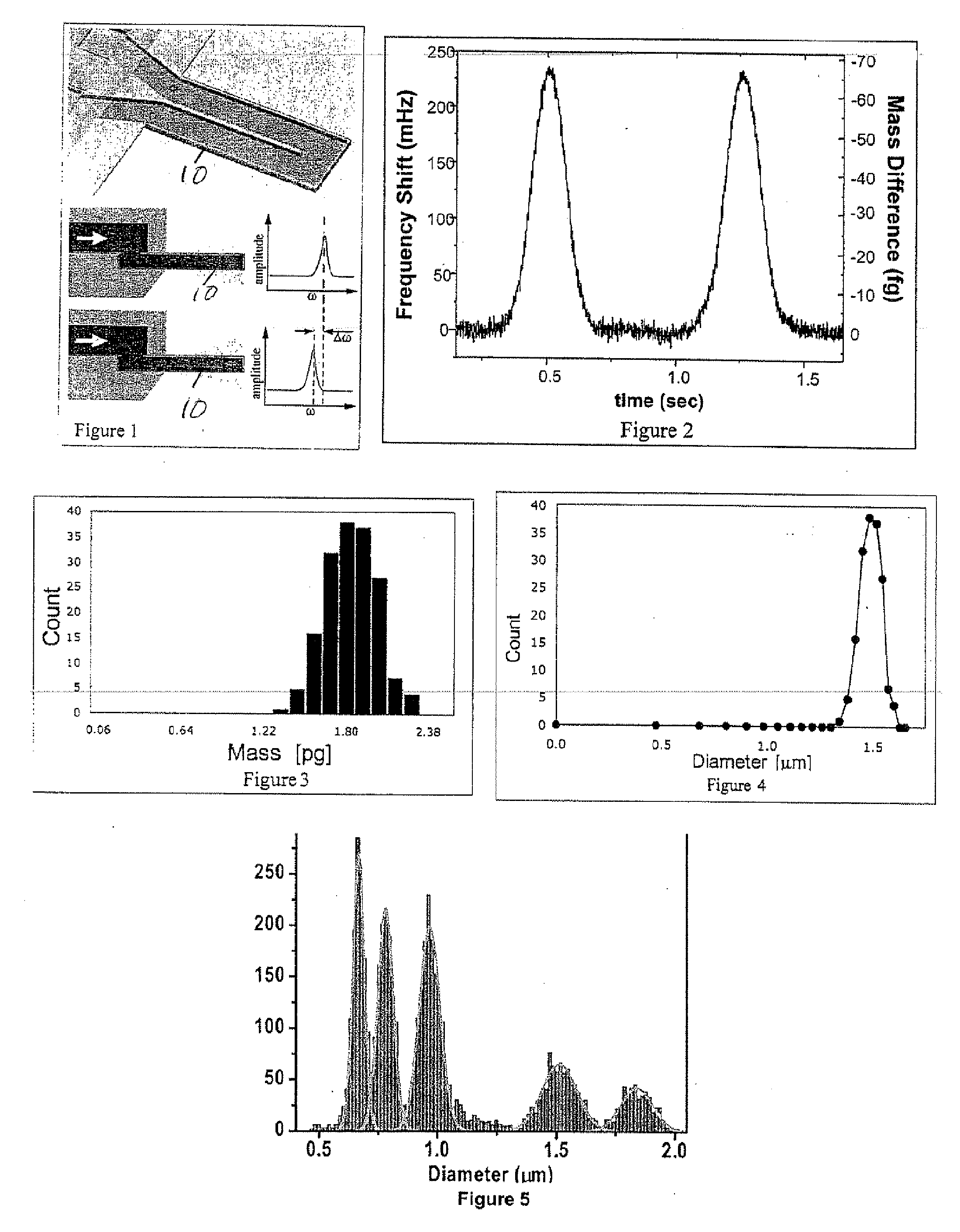 Method And Apparatus For Measuring Particle Characteristics through Mass Detection