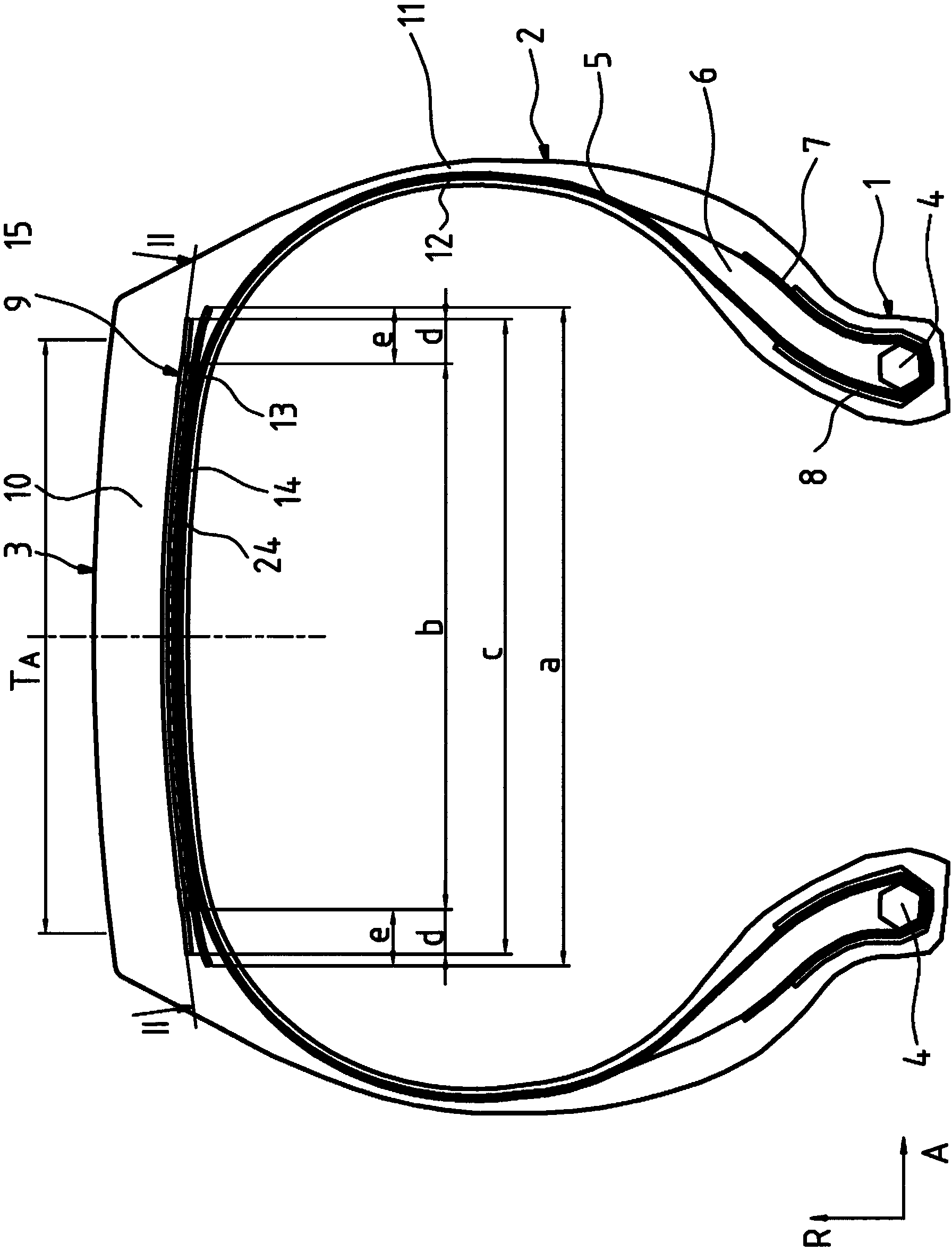 Vehicle pneumatic tires