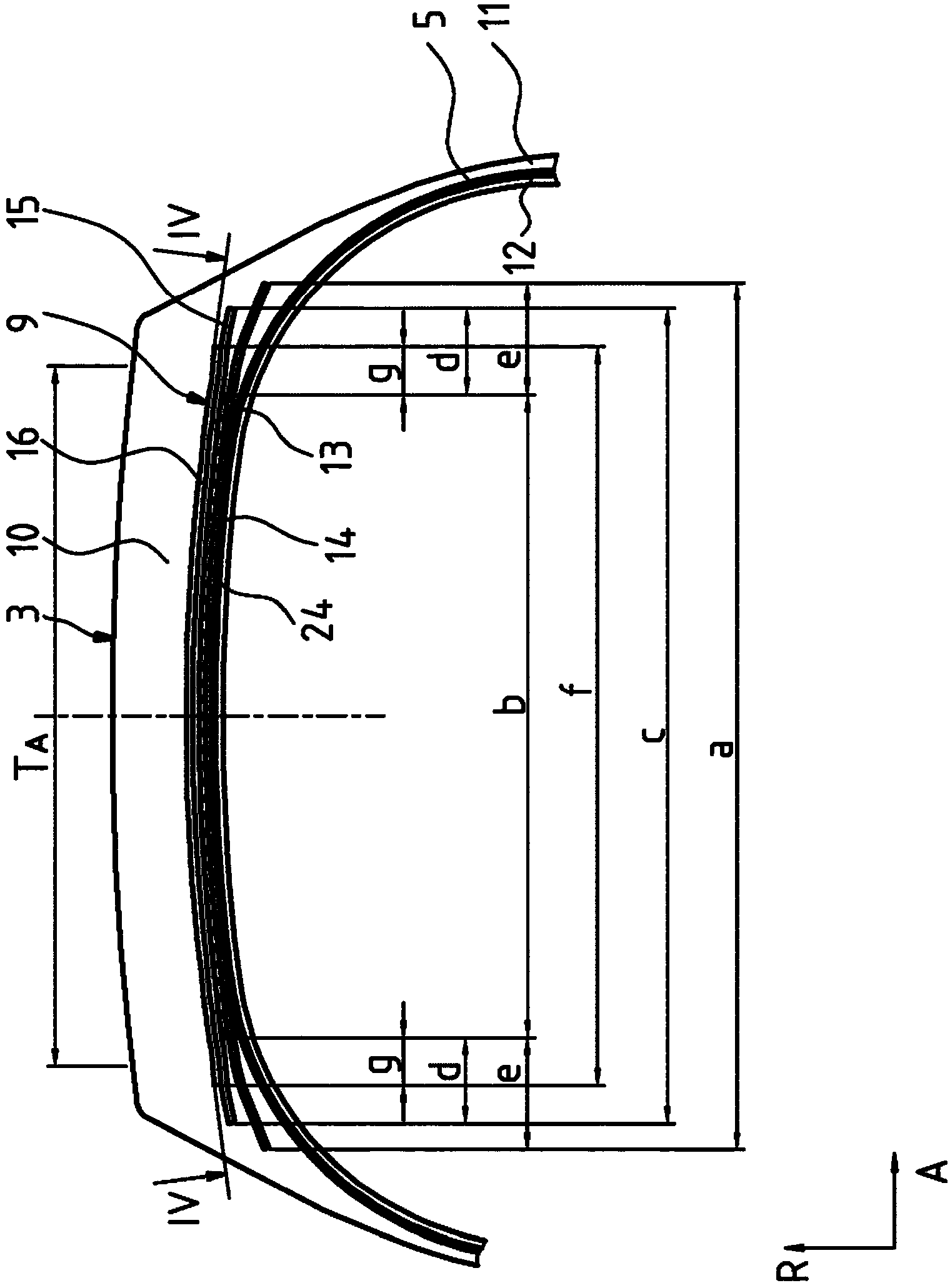 Vehicle pneumatic tires