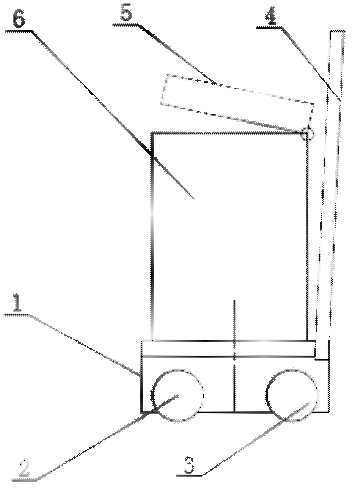 Automatic carrying robot for personal baggage