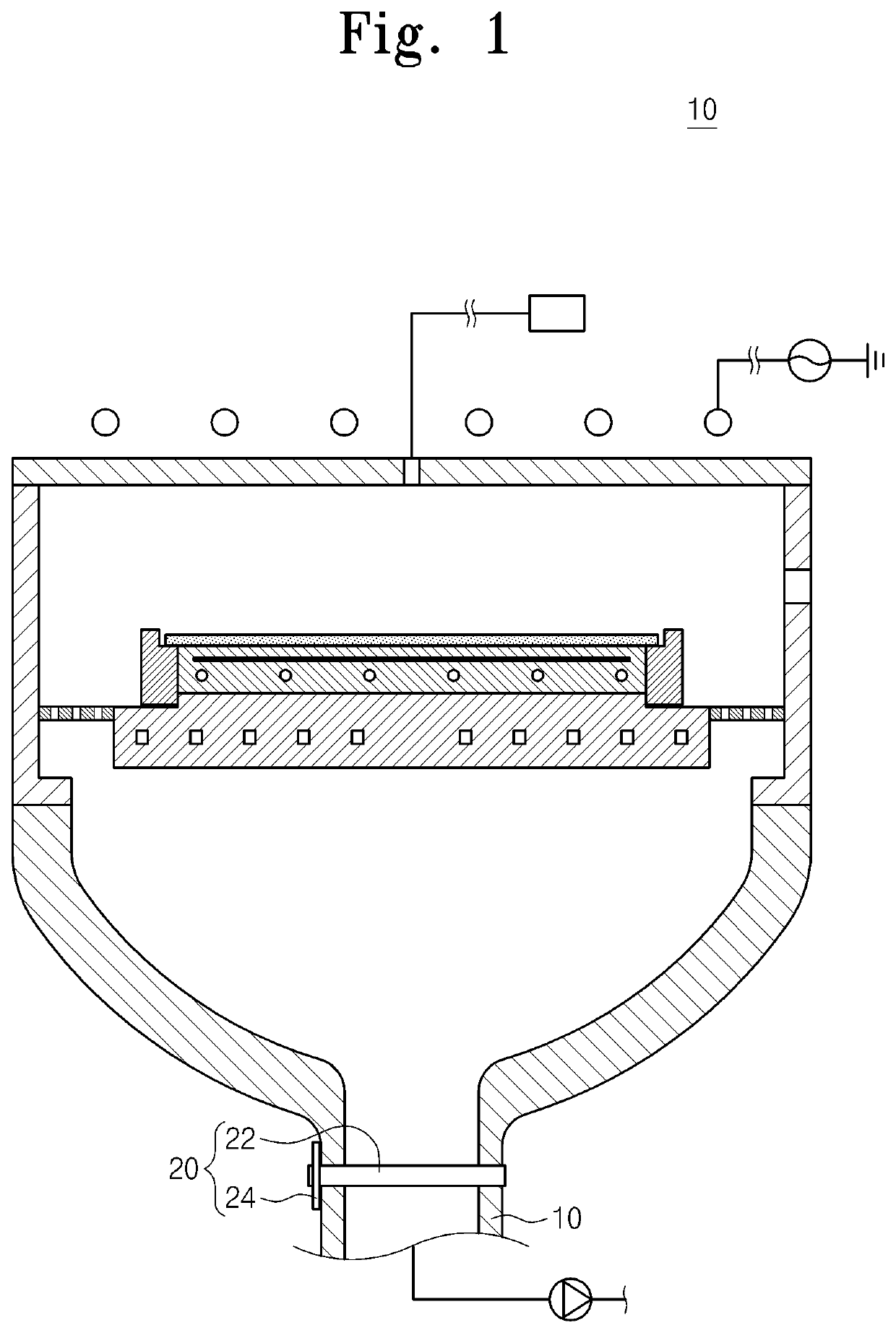 Adjustment plate and apparatus for treating substrate having the same