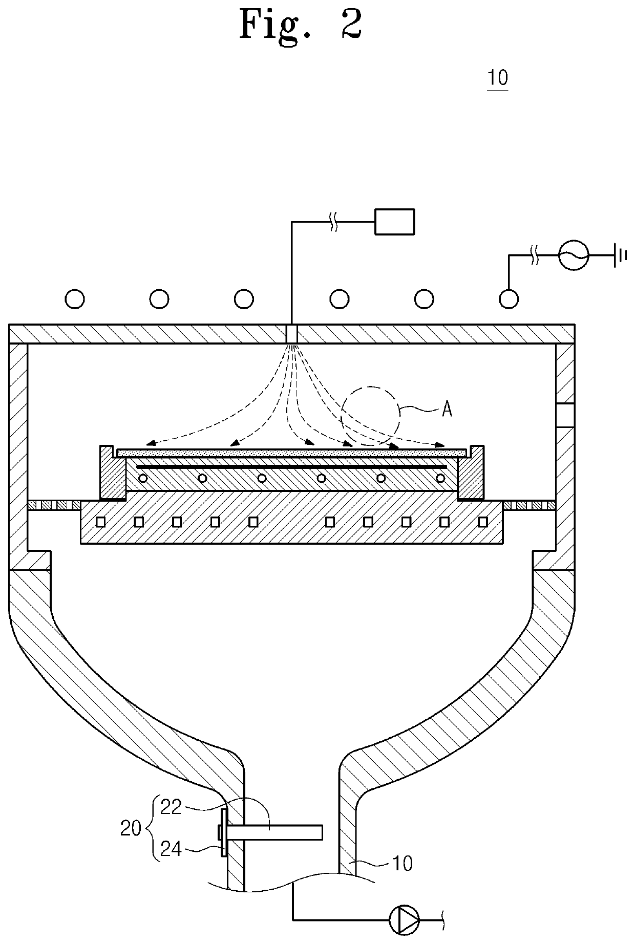 Adjustment plate and apparatus for treating substrate having the same