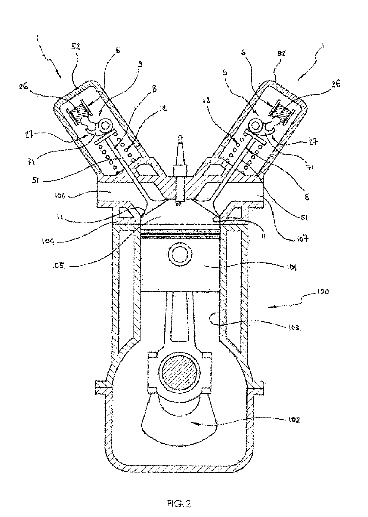 Regenerative valve hydraulic actuator