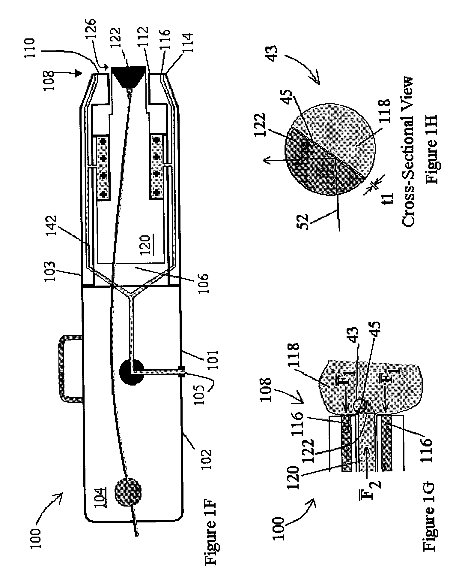 Device for forming an effective sensor-to-tissue contact