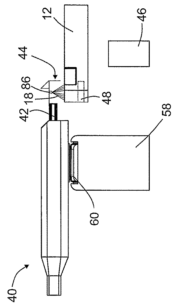 Method and system for the production of semi-finished copper products as well as method and apparatus for application of a wash