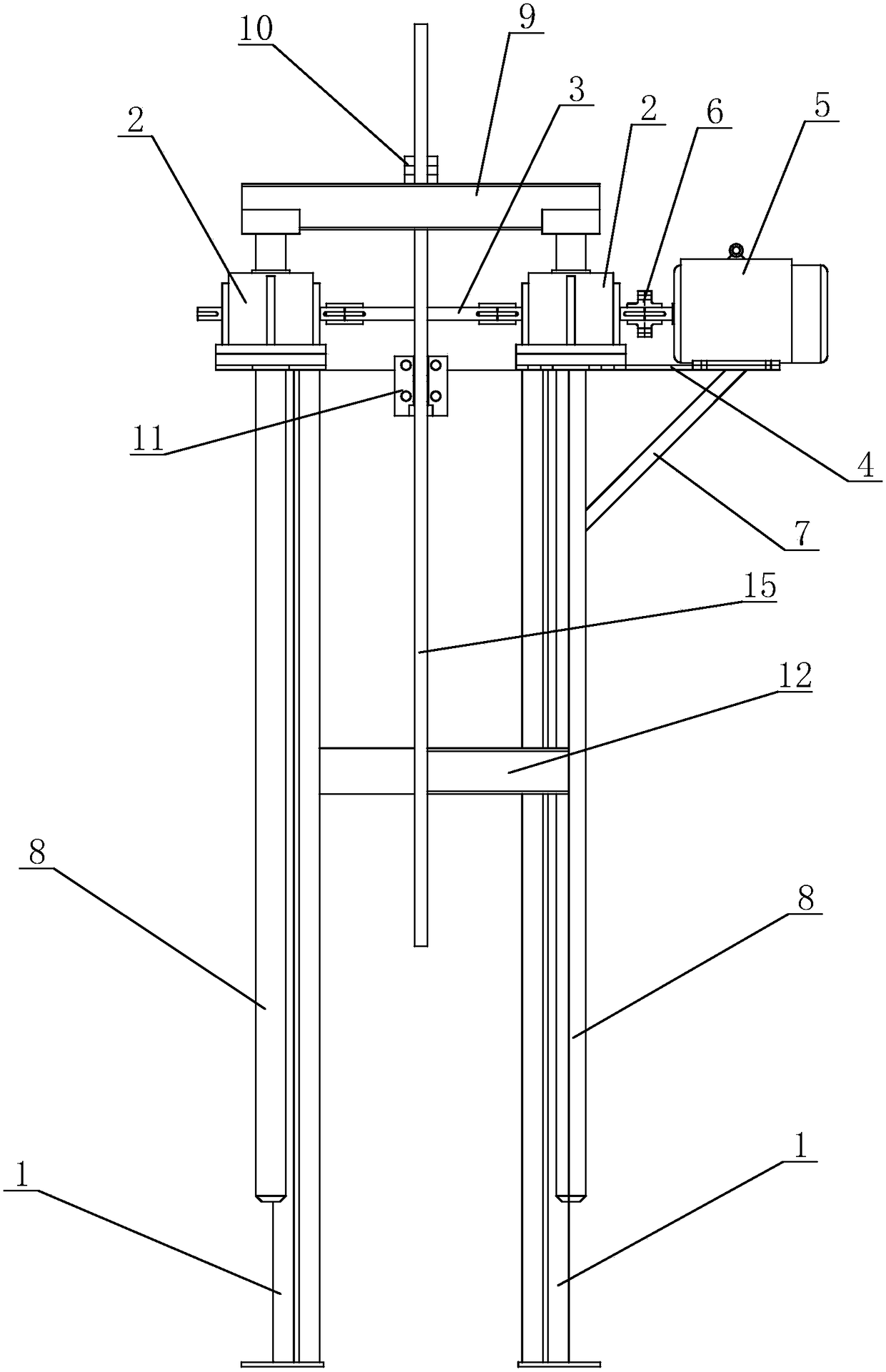 A sucker rod lifting device