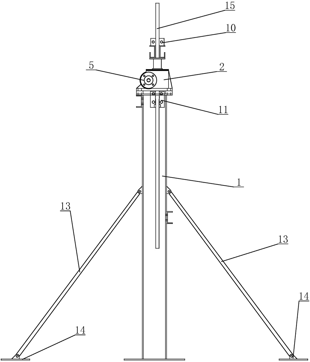 A sucker rod lifting device