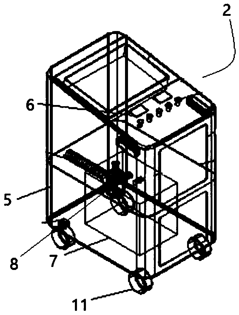 Auxiliary archives management device and archives management system with same