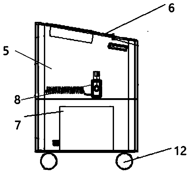 Auxiliary archives management device and archives management system with same