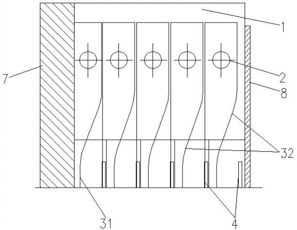 Sleeving method for multi-layer screw-type heat exchanging tube bundles