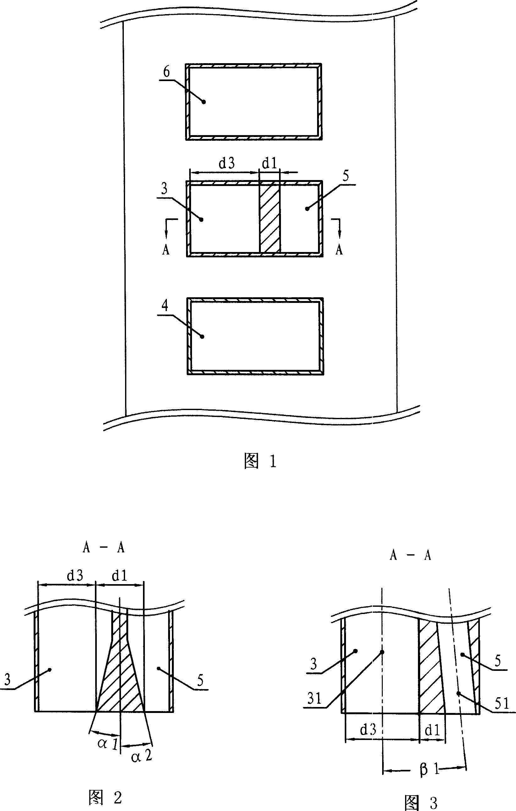 Slagging-resistance and high temperature resistance coal powder burning device used in vertical strong/weak combustion boiler