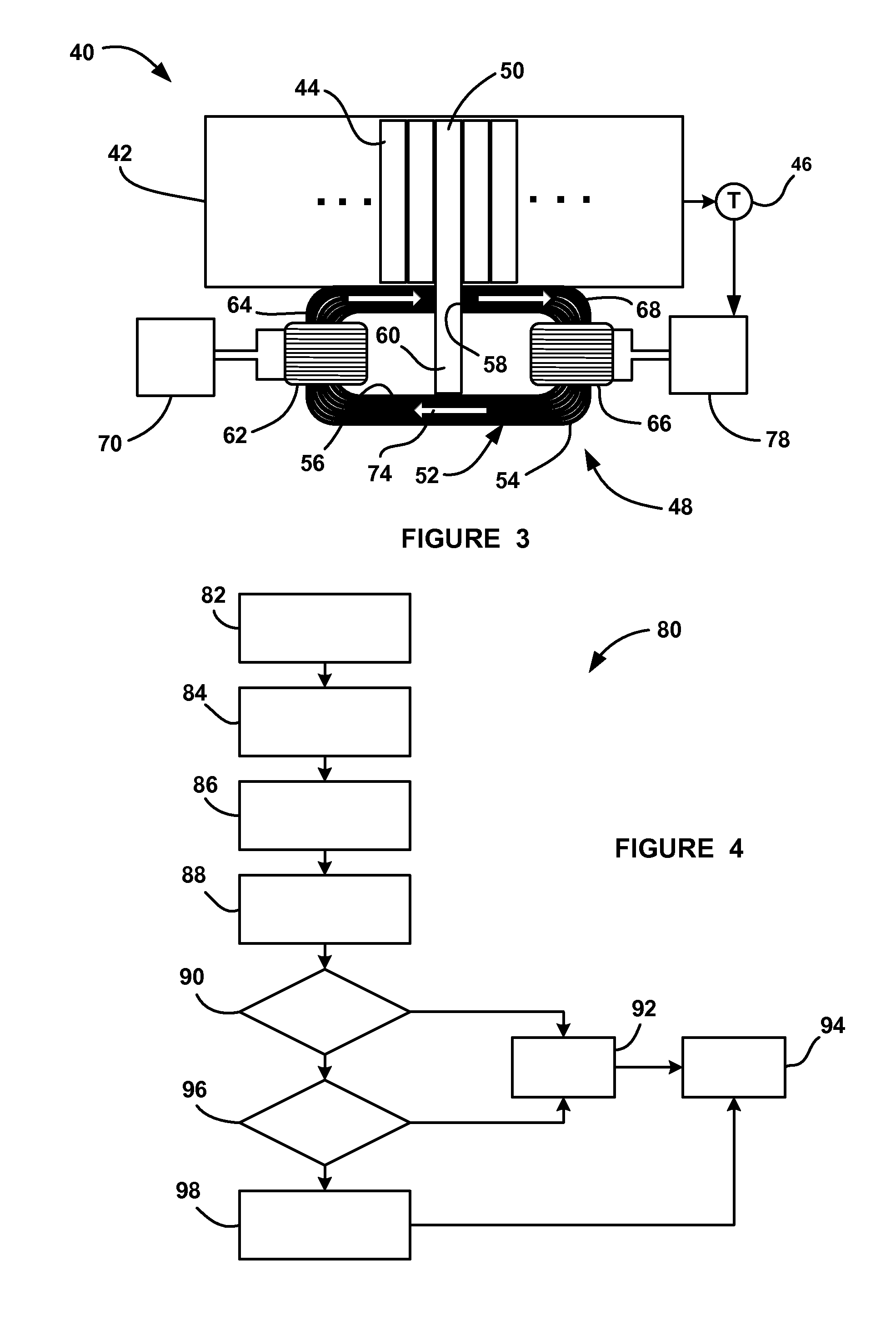 Battery magnetic state of charge sensor control algorithm