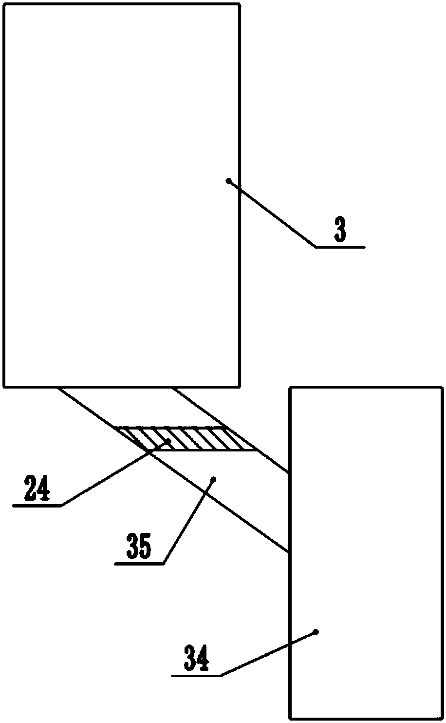 Digging and fertilization integrated device for agricultural corn planting