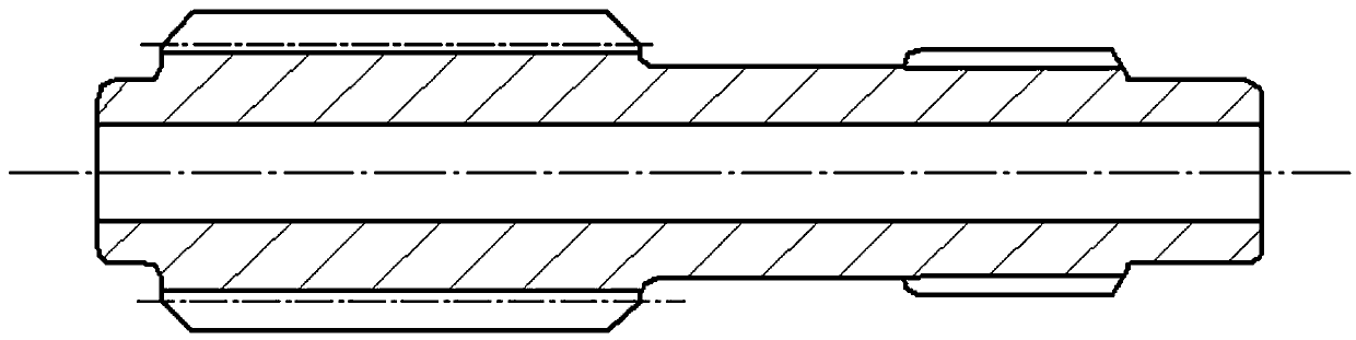 Vacuum low-pressure ultra-shallow layer carburizing heat treatment method