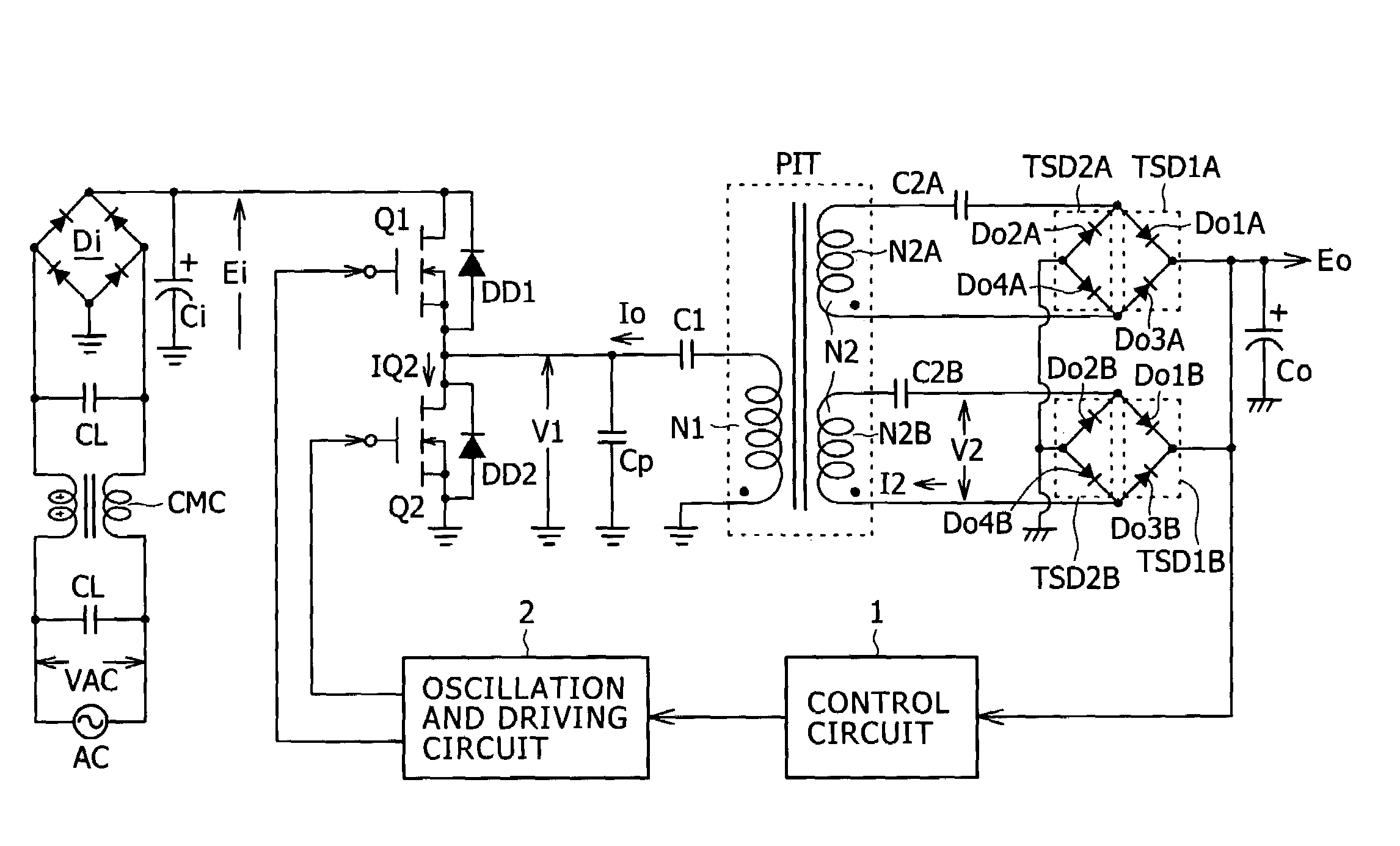 Switching power supply circuit