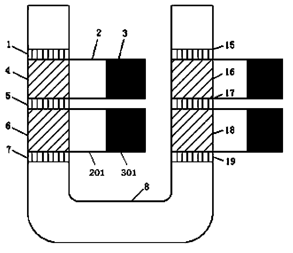 Thermomagnetic power generation system driven by linear compressor