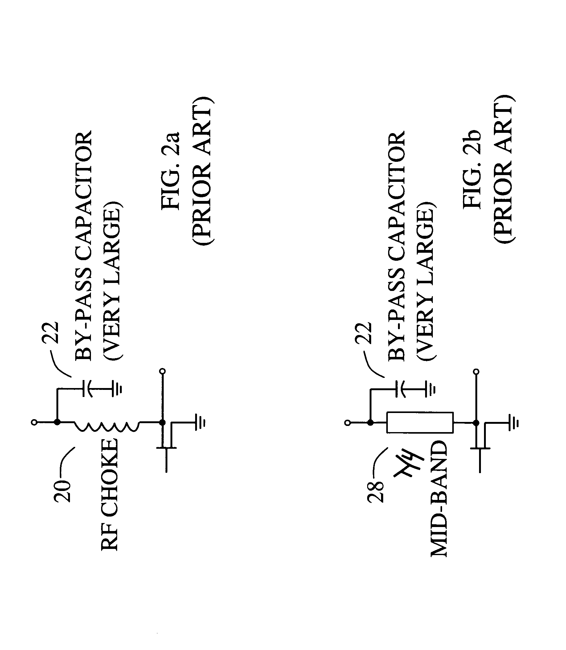 Harmonic termination circuit for medium bandwidth microwave power amplifiers