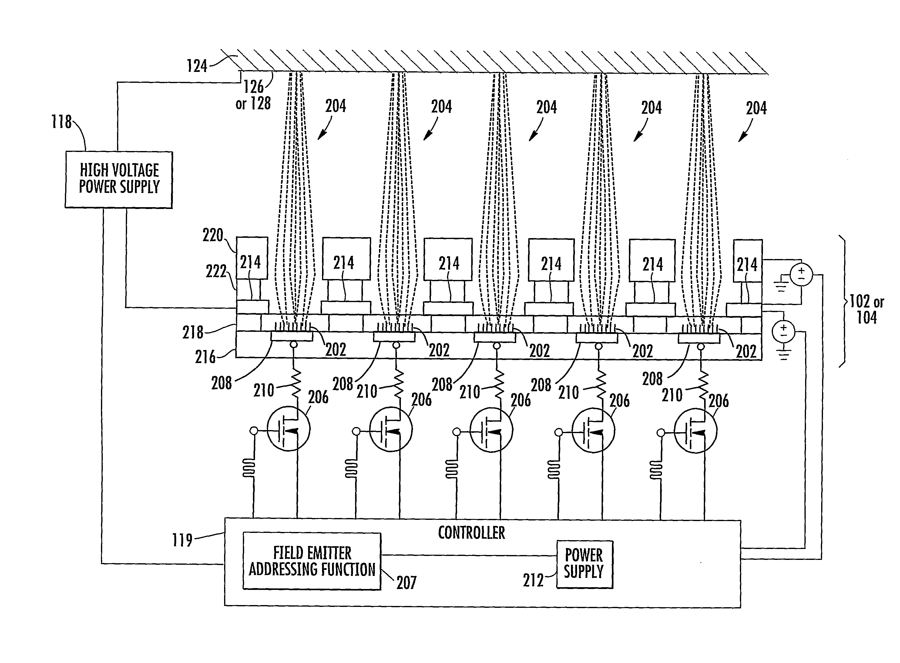 X-ray pixel beam array systems and methods for electronically shaping radiation fields and modulation radiation field intensity patterns for radiotherapy