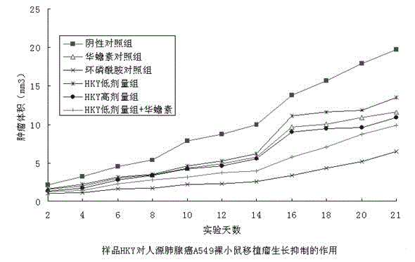 Extraction method of land slug and anti-lung cancer application of land slug