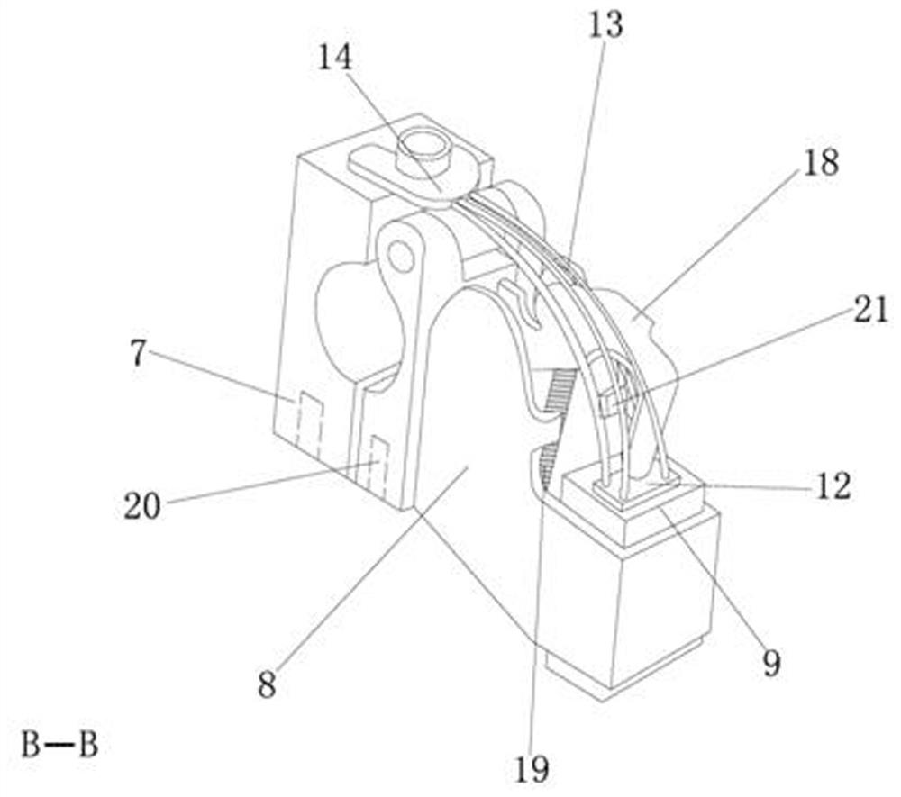 Electric brush for traction motor