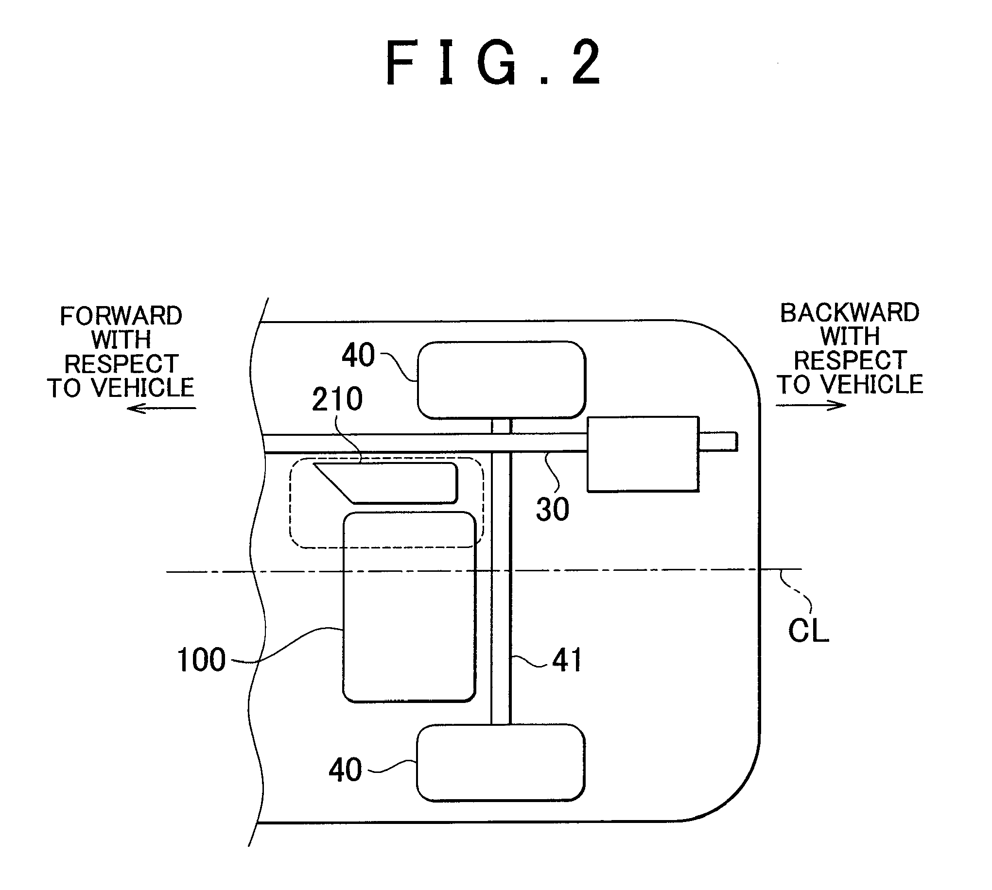 Canister arrangement structure, fuel vapor recovery device, and vehicle equipped with fuel vapor recovery device